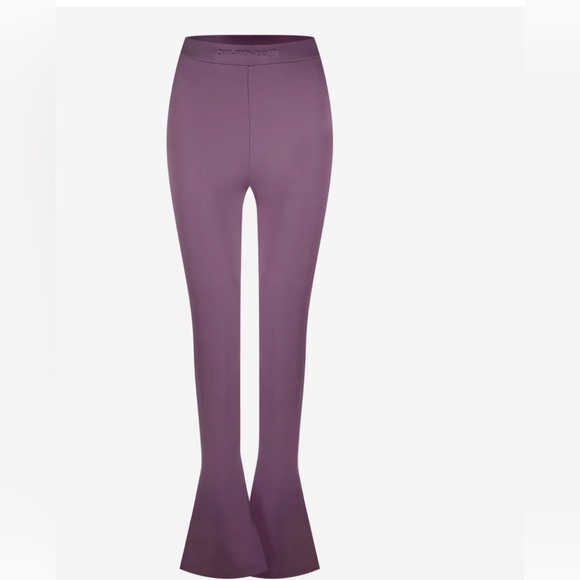 Off-White Lavender Flare Pants